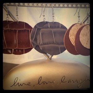 Leather Earrings